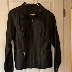 East 5th Classic Black Leather Jacket